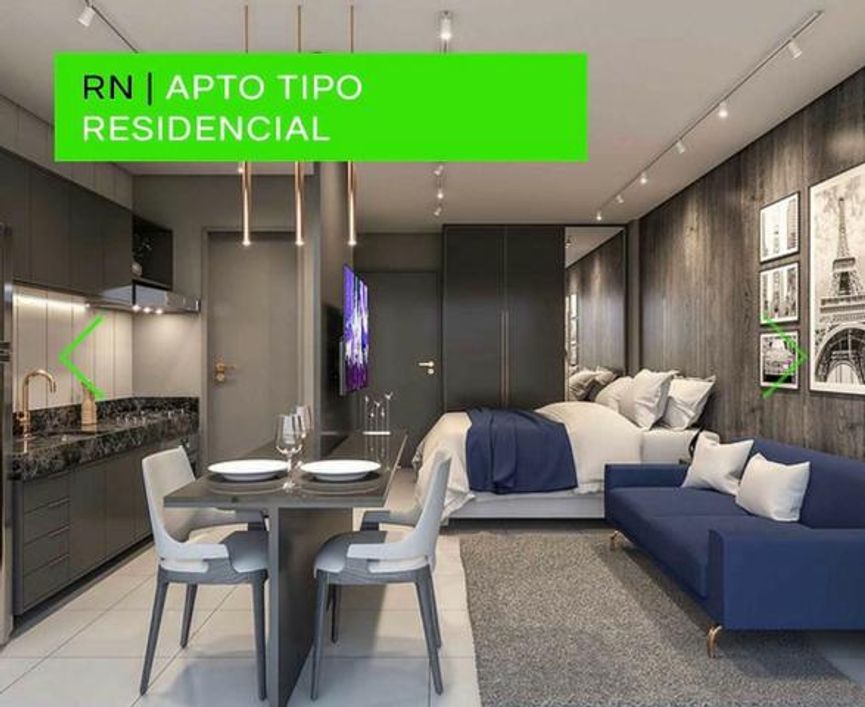 Lançamento. Apartamento tipo Studio na beira mar de Cruz das Almas