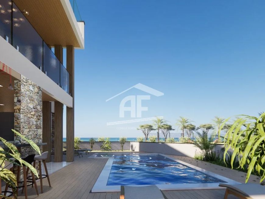 Casa de altíssimo padrão com vista permanente para o mar - Condomínio Atlantis