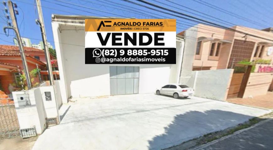 Vendo! Galpão 450 m², Farol - Maceió - AL