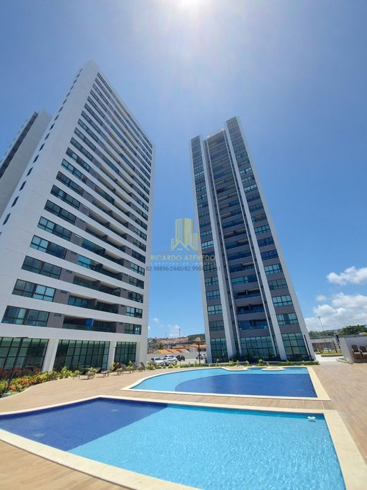 Evolution Sea Park Maceió, 86m², 03 suítes, nascente, andar alto, vista mar