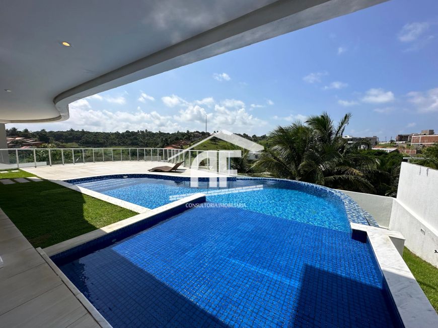 Casa de alto padrão com 4 quartos sendo todos suítes - Condomínio Atlantis.