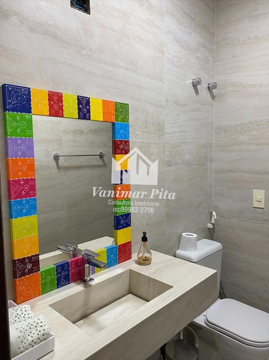Casa de condomínio para venda possui 980 m² com 4 quartos - Maceió/AL
