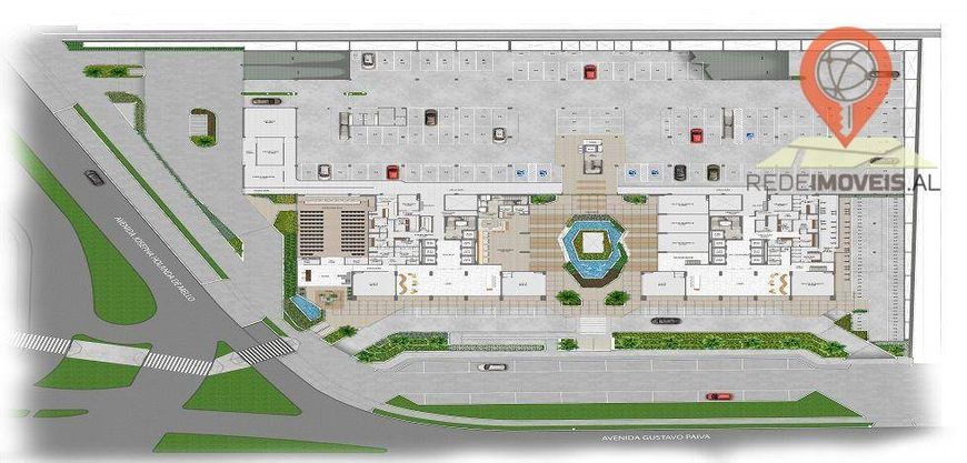 Sala à venda, 40 m² por R$ 437.578 - Cruz das Almas - Maceió/AL
