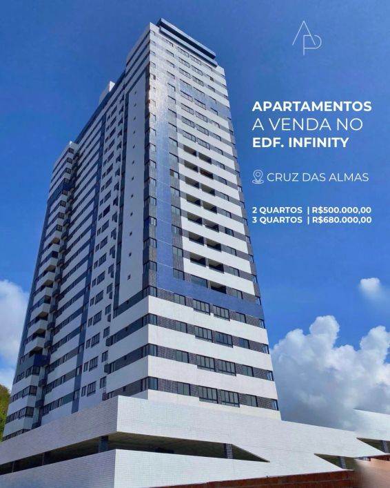Apartamento com 02 quartos na Cruz das Almas