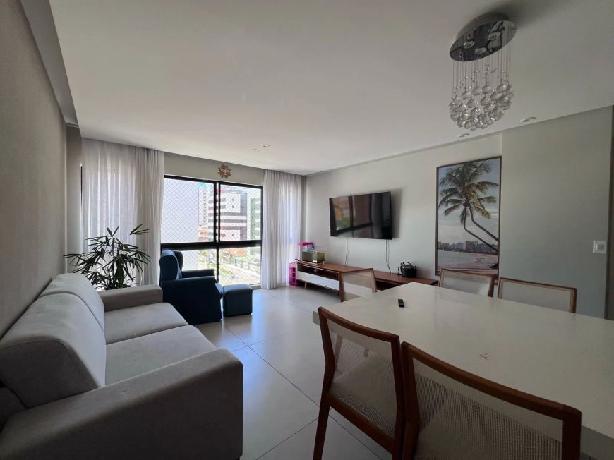Alugo apartamento 3/4 mobiliado na Ponta Verde