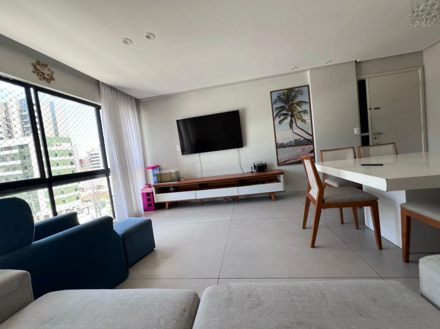 Alugo apartamento 3/4 mobiliado na Ponta Verde