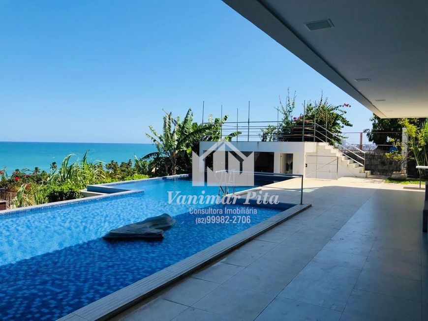Mansão maravilhosa à venda com 5 suítes e vista para o mar em Jacarecica - Maceió - AL