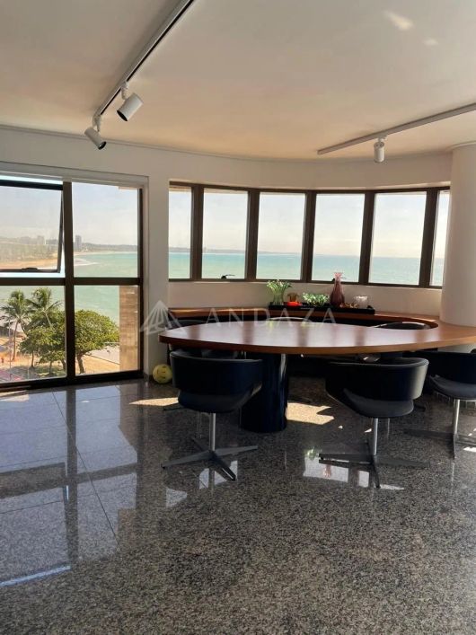 Cobertura Duplex de luxo à beira mar da orla de Jatiúca com 4 suítes e 616m2 de área privativa
