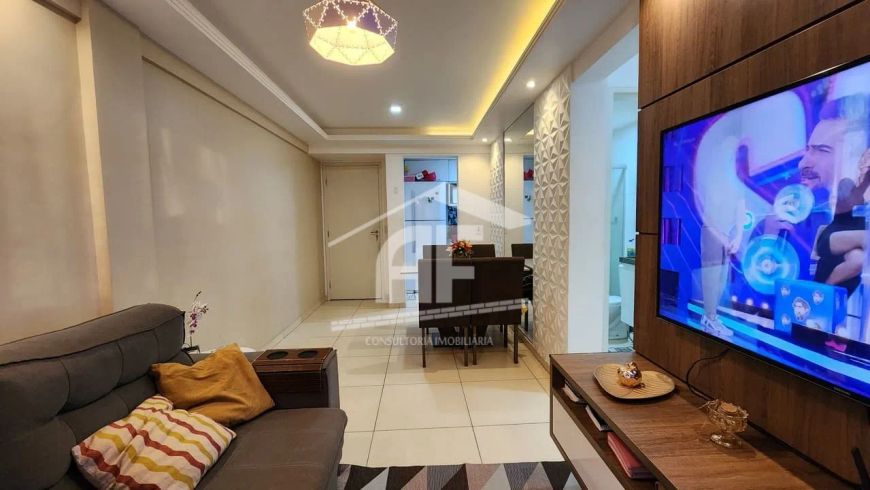Ótimo apartamento com 03 quartos (01 suíte) e 60,95m² em um condomínio completo no Antares