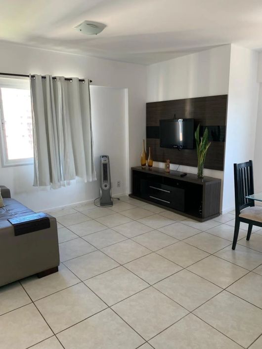 Quarto e Sala Mobiliado Beira Mar