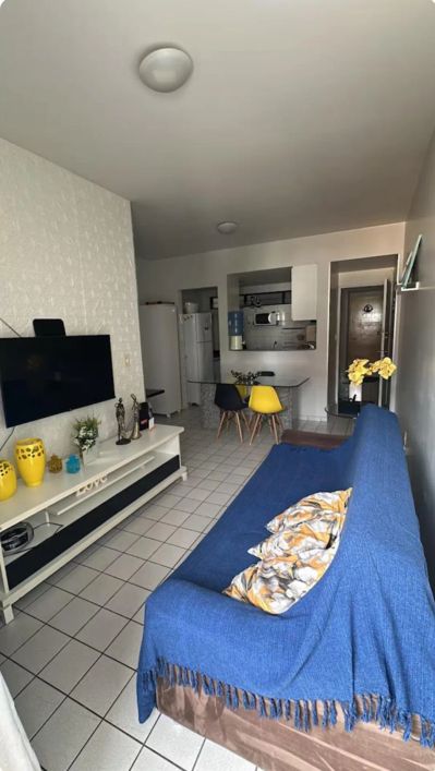 Quarto e Sala Mobiliado - Ponta Verde
