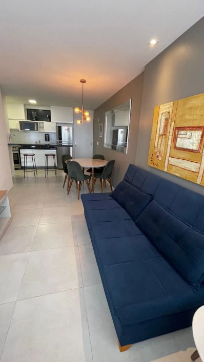 Quarto e sala à venda com 42 m2, porteira fechada, nascente, vista mar, perto do Parque Shopping