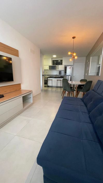 Quarto e sala à venda com 42 m2, porteira fechada, nascente, vista mar, perto do Parque Shopping