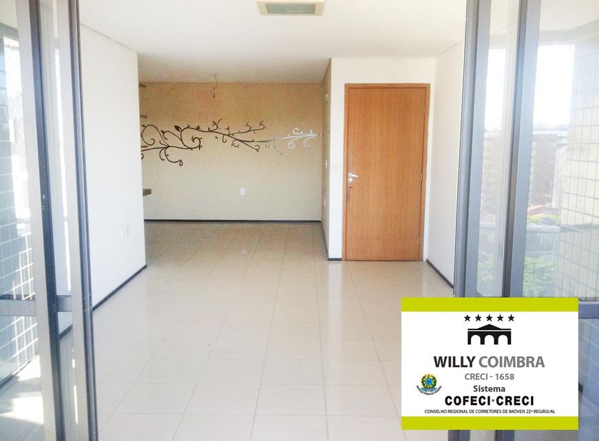 Lindo apartamento de alto padrão em Maceió, na Ponta Verde, 3 quadras da orla; Andar alto