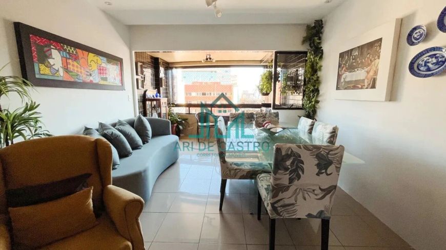 Apartamento com 117m² com 3 quartos na 3 Quadra da Praia da Ponta Verde - Maceió Alagoas