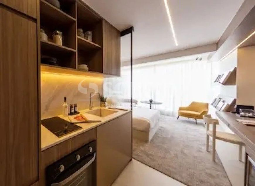 Studio á Venda no Brooklin com 28m², 1 quarto.