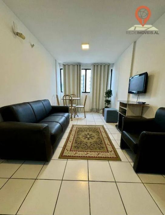 Apartamento com 1 dormitório para alugar, 40 m² por R$ 2.750,00/mês - Jatiúca - Maceió/AL
