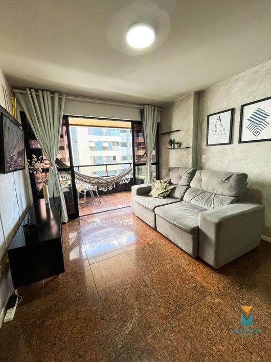 Excelente apartamento totalmente mobiliado, disponível para locação anual, Ponta Verde