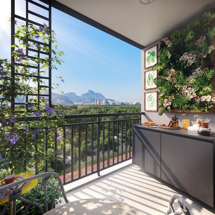 Apartamento para venda 43m² com 2 quartos com suite e vaga em Barra Olimpica-RJ