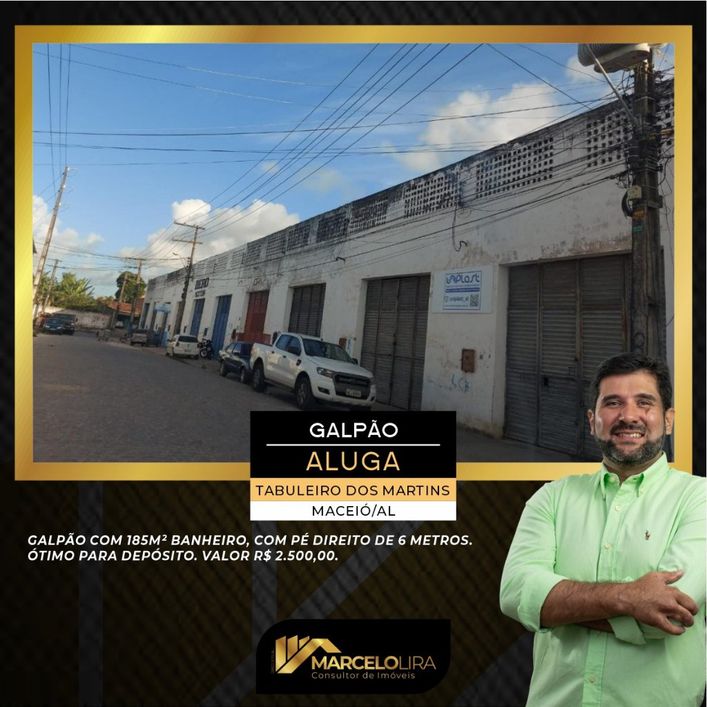Alugo Galpão no Tabuleiro