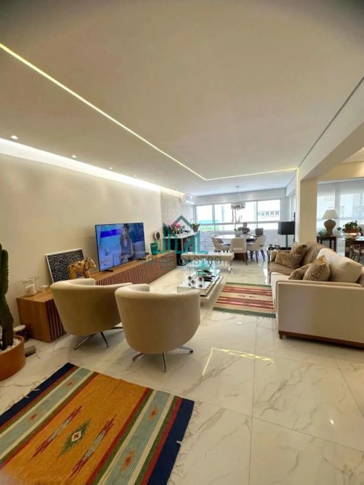 Apartamento Reformado, Beira Mar Mobiliado com 155m² na Praia de Pajuçara - Maceió Alagoas