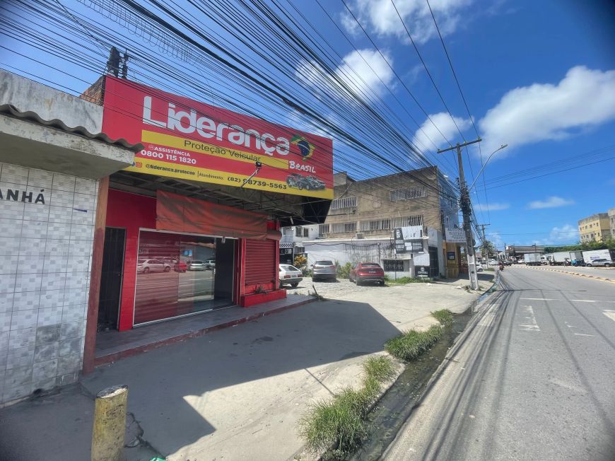 Ponto para aluguel possui 91 mts com 2 salas em Jacintinho - Maceió - AL