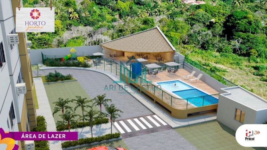 Apartamento 3 Quartos sendo 1 Suíte, Varanda com 54m² na Serraria - Maceió Alagoas