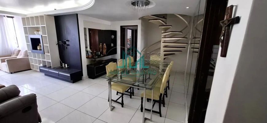 Cobertura Duplex com 206,55m² uma quadra da Praia da Jatiuca - Maceió Alagoas