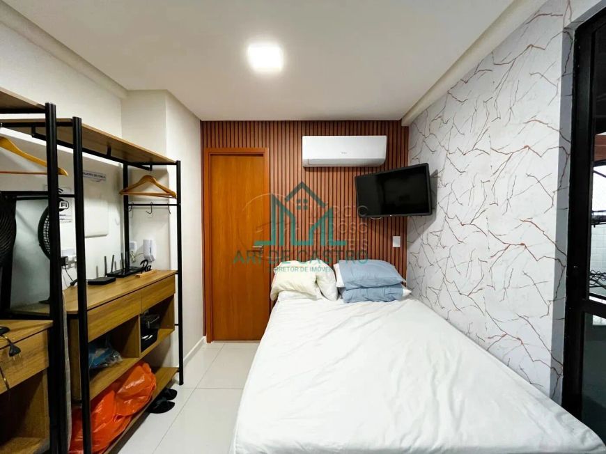 Apartamento Cobertura Mobiliada Quarto e Sala com 52 m² em Cruz das Almas.