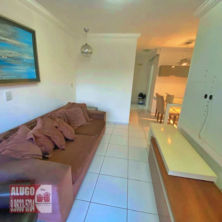 ALUGO APT NA PONTA VERDE - EDF OLIMPO 70 M² COM 3 QUARTOS, SEMIMOBILIADO MACEIÓ- AL