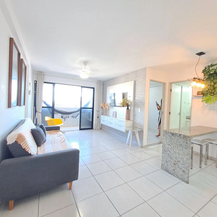ALUGO quarto e sala mobiliado com 55m2 na Ponta Verde