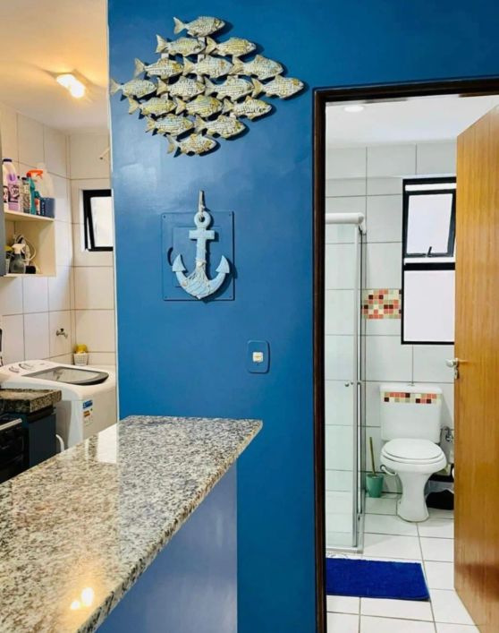 ALUGO APARTAMENTO 1/4 MOBILIADO NO EDF.VERNAZZA , R$2.600,00