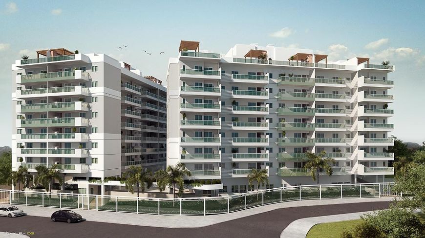 Apartamento com 2 quartos sendo 1 suite no Condomínio Village Vert - RJ