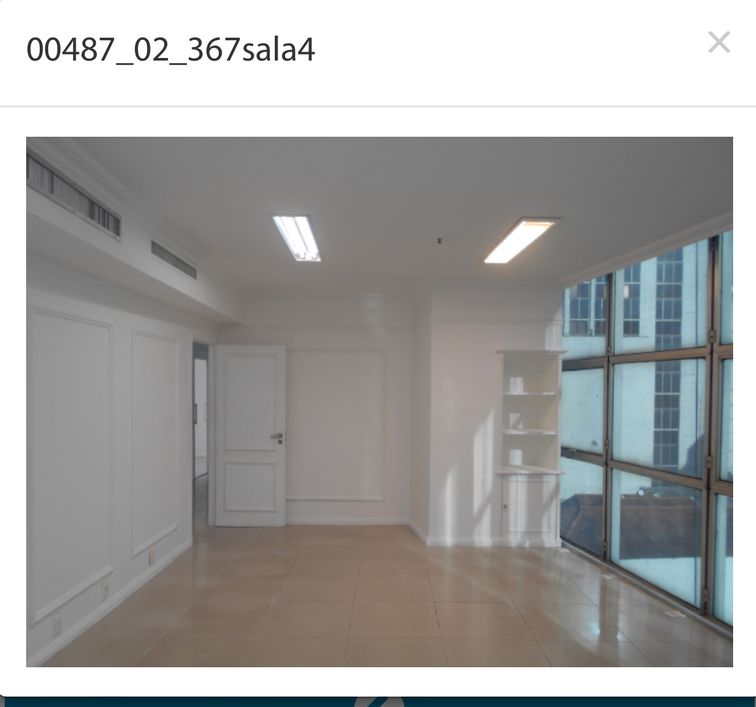 Alugo ou Vendo Sala andar exclusivo 254 m2 Av Rio Branco