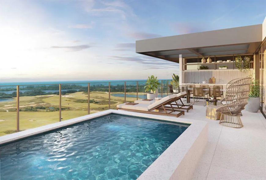 Cobertura para venda tem 290 m2 com 4 quartos em Barra da Tijuca - Rio de Janeiro - RJ