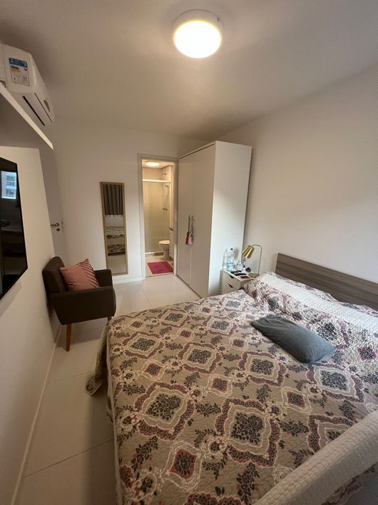 Excelente apartamento de dois quartos, andar alto, vista lazer no condomínio Frames!