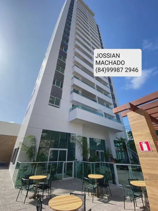 Apartamento com 3/4 - 88m² - Edifício Francisco Cabral - Tirol - Natal RN