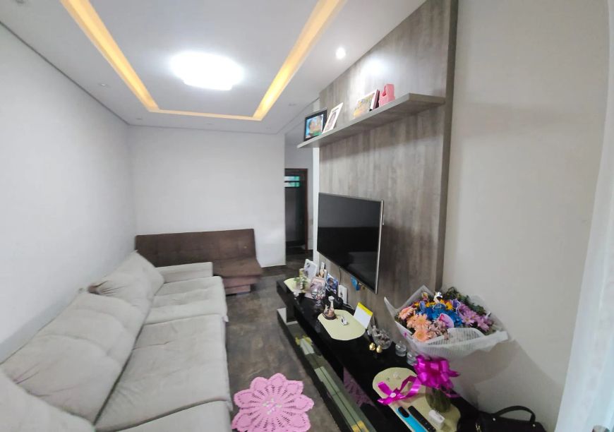 QR 408 Linda casa moderna, 3 qtos sendo 2 suites, laje, armarios planejados!
