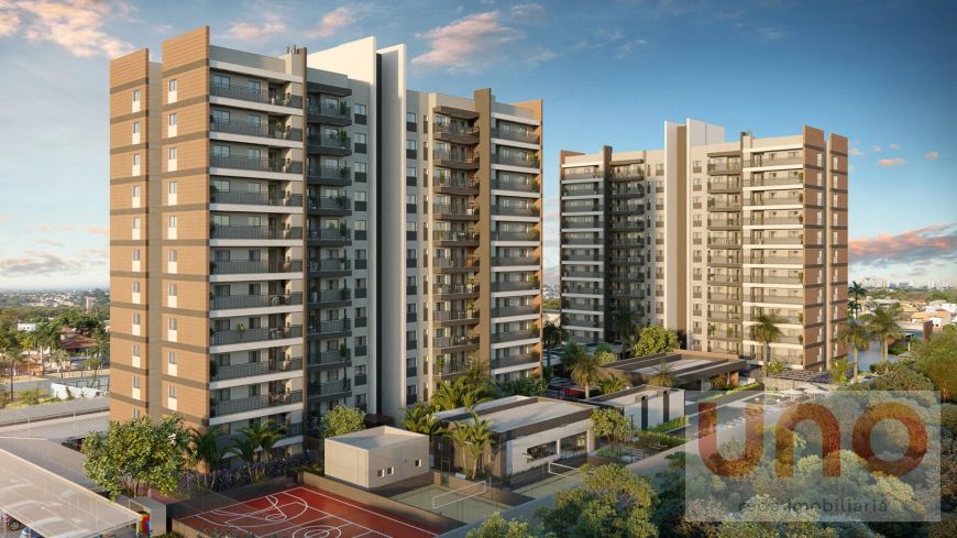 Arbo Apartamento com 1 quarto e churrasqueira na varanda no Jd. Veraneio
