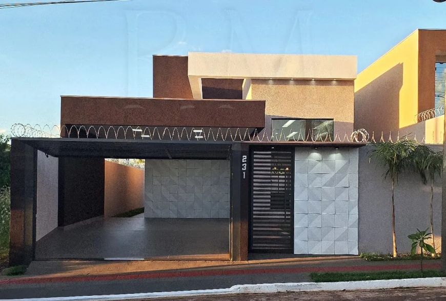 Térrea para venda com 119 metros quadrados com 3 quartos em Jardim Itapuã - Campo Grande - MS