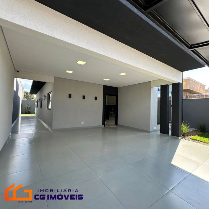 Casa á venda com 3 quartos sendo 1 suíte master, com acabamento alto padrão no Aquarius I - Cg - MS