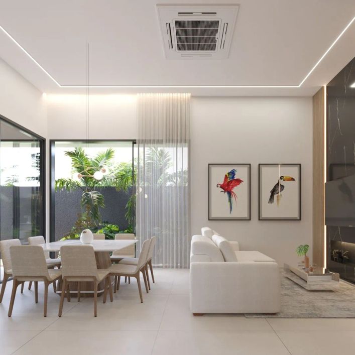 CASA MODERNA EM CONDOMINIO FECHADO