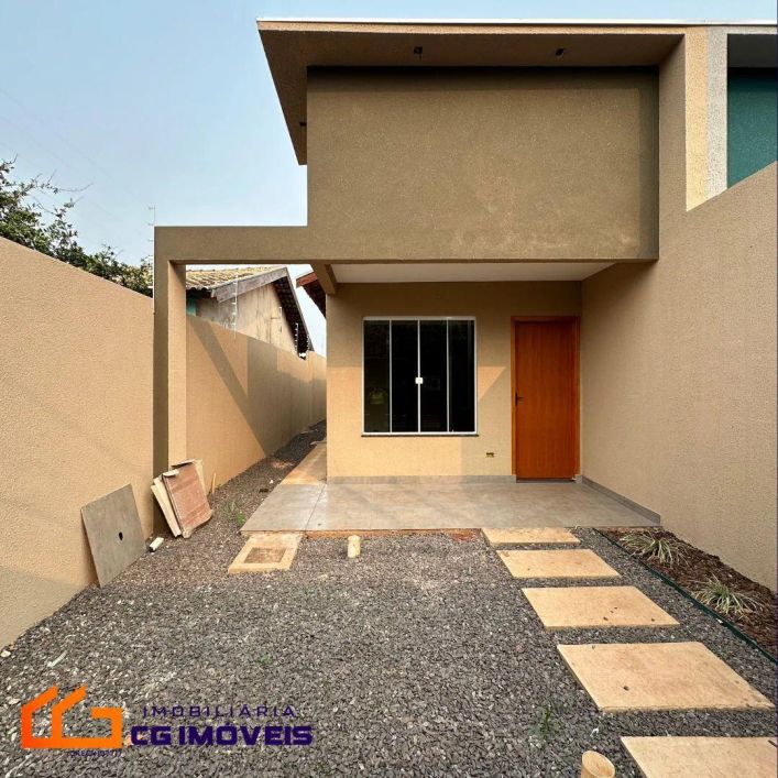 Casa a venda com 61m² contendo 2 quartos sendo 1 ap no bairro taquaral bosque em Campo Grande - MS