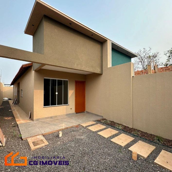 Casa a venda com 61m² contendo 2 quartos sendo 1 ap no bairro taquaral bosque em Campo Grande - MS