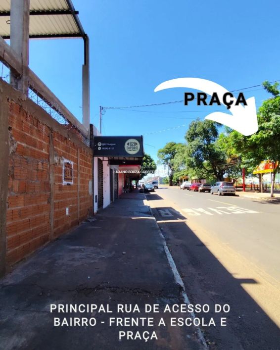 Rua Catiguá - Terreno comercial de frente a escola