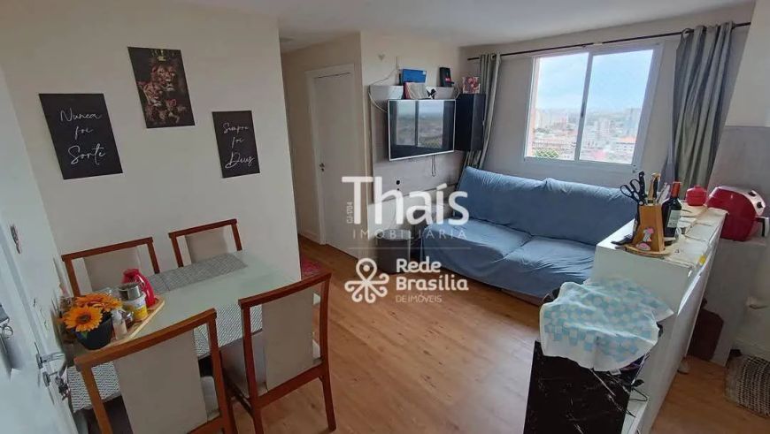 QR 302 I Urban - 2 quartos sendo 1 suite - Aceita financiamento - Vista livre - Nacente - Samambaia