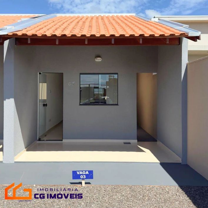 Casa á venda com 2 quartos no bairro bela laguna em Campo Grande - MS