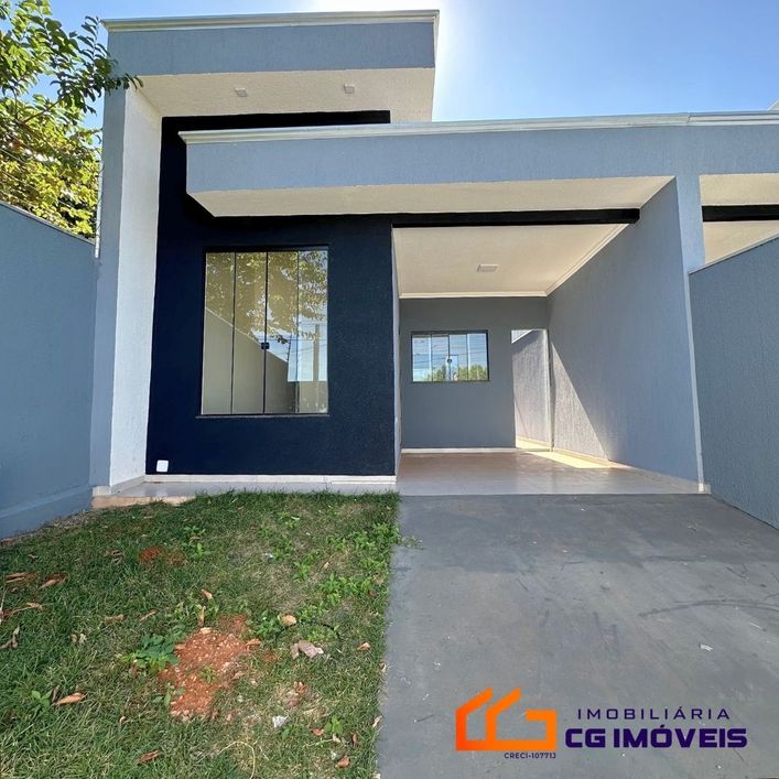 Casa á venda com 3 quartos sendo 1 suíte no Jardim Monumento em Campo Grande - MS