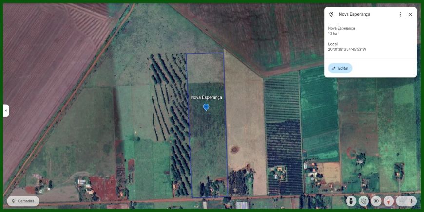 Chácara de 10 hectares
