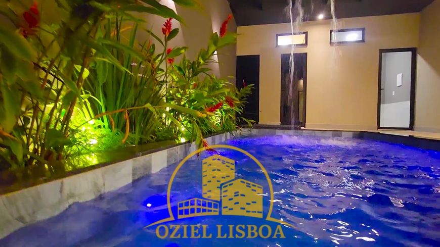 ESPETACULAR CASA 4 SUÍTES ALTO PADRÃO PISCINA CHURRASQUEIRA LOTE 400m² NASCENTE CONDOMÍNIO RUA 05